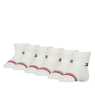 Tommy Hilfiger Socken "TH BABY SOCK 6P ECOM" 6er-Pack, mit ikonischen Streifenakzenten