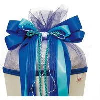 Roth Schultüte Roth Schleife "Blue Dabadu", ca. 50x23 cm, 80 Polyester, 20 Nylon
