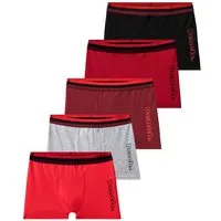 Bench. Boxer Boxershorts für Jungen (Packung, 5-St) mit Logo Druck am Bein