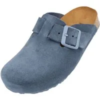 Haflinger Haflinger Porto Lederclog mit Korkfußbett Lederdecksohle Unisex Hausschuh
