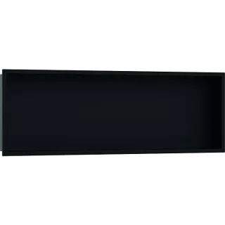 hansgrohe XtraStoris Wandnische 56067670 30x90x10cm, mit integriertem Rahmen, mattschwarz