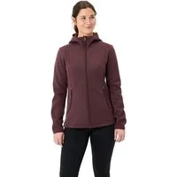 VAUDE Fleecejacke WOMEN'S IDRIS FLEECE HOODY mit Reißverschluss, aus Polyester, leichtes Futter