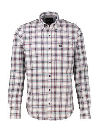 LERROS - BUTTON DOWN BROKEN WHITE - Gr. - XXXL