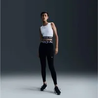 Nike Tanktop PRO DF 365 CROP TANK mit Rundhalsausschnitt, aus Polyester und Elasthan, normaler Schnitt