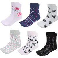 TupTam Freizeitsocken TupTam Kinder Socken Bunt Gemustert 6er Pack für Mädchen und Jungen