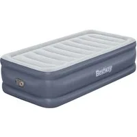 Bestway Luftbett Luftmatratze TriTech, (Packung, mit integrierter Elektropumpe 191 x 97 x 51 cm), in 180 sek. aufgepumpt