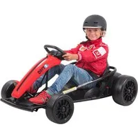 Actionbikes Motors Go-Kart Kinder Go Kart SX1968 elektro - bis 13 km/h - Bremsautomatik - 700 W, 3 - 7 Jahre - Kinder Fahrzeug Spielzeug elektrisch - Kinderkart