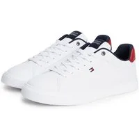 Tommy Hilfiger LIGHTWEIGHT PINPERF LTH SNEAKER Sneaker Halbschuh, Schnürer mit weicher Schaftrand-Polsterung