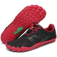 SAGUARO Sport Sommer Barfußschuh (5mm Sohlenstärke, Nullabsatz, bequem, leicht, atmungsaktiv, rutschfest) Minimalschuhe Laufschuhe Sport-Schuhe Jogging Sneaker Trail-Running