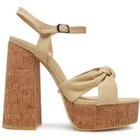DeeZee Deezee Damen Sandals Beige WX2015-S-3RM Sandale