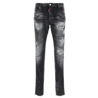 Dsquared2 Schwarze Skater-jeans