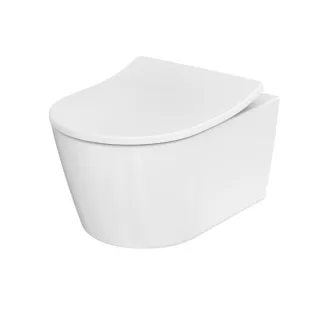 TOTO WC-Sitz TC513Q 38,5x47,7x6,8cm, Absenkautomatik, abnehmbar, weiß