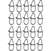 Savage Gear Schnurverbinder Savage Gear Needle Eggsnaps - 20 Einhänger, (20-St)