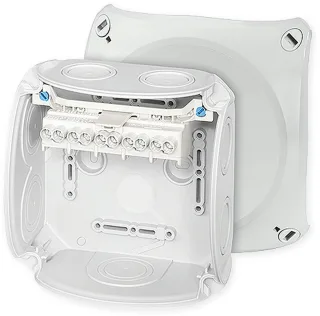 HENSEL Abzweigkasten DK 0606 G, 130x130x77 mm, grau