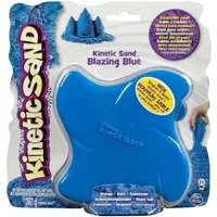 Spin Master Spielsand Kinetic Sand (blau), mit Wiederverschließbarem Behälter