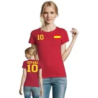 Blondie & Brownie T-Shirt Spanien Spain Sport Trikot Body Fussball Meister WM Copa America