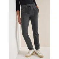 CECIL Stoffhose Style Tracey mit Gummibund und Kordelzug
