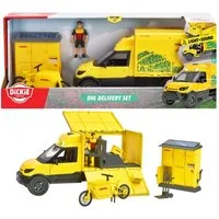 Dickie Toys Rennbahn-Auto DHL Delivery Set