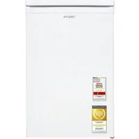 exquisit Kühlschrank KS516-4-E-040E, 85 cm hoch, 56 cm breit, 109 l Nutzinhalt, LED Beleuchtung, 40 dB Geräusch, Geräuschklasse C