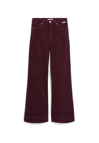 Armedangels - MURLIAA CORDUROY dark cranberry - Gr. - 27/32