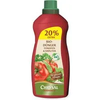 Chrysal Tomatendünger Bio Flüssigdünger für Tomaten und Kräuter 1200 ml