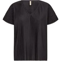 soyaconcept Shirttop SC-KIRIT 21 - Plissee Shirt - Damenshirt - T-Shirt