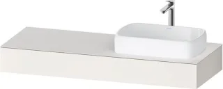 Duravit Qatego Konsole Weiß Supermatt 1400x550x170 mm - QA4804084840000 QA4804084840000