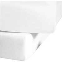 fleuresse Spannbettlaken Comfort Jerseyspannlaken, 96% Baumwolle, 4% Elastan, Gummizug: rundum, für Matratzen bis 26cm Höhe