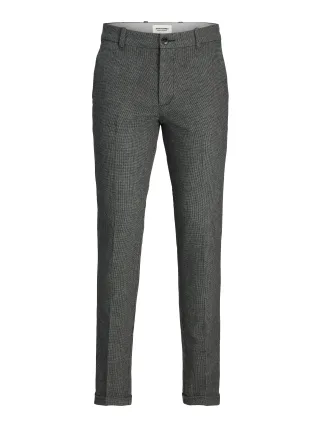 JACK&JONES - JPSTMARCO JJHENRY CHINO SN dark grey - Gr. - 36/34