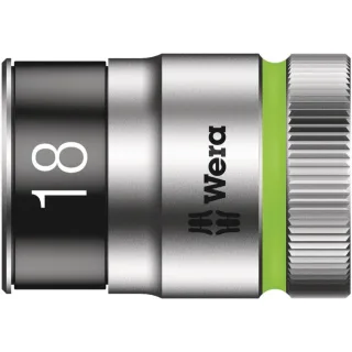 Wera 8790 HMC HF Zyklop-Steckschlüsseleinsatz mit 1/2"-Antrieb mit Haltefunktion Leuchtgrün - 05003738001