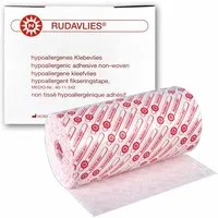 NOBAMED Paul Danz AG Fixierpflaster Rudavlies Klebevlies 15 cm x 10 m, Fixiervlies zur Verbandbefestigung (1-St., 1 Verkaufseinheit) querelastisches Fixiervlies