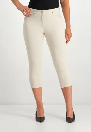 Kora Gefärbte Denim Cropped Jeans | Kitt
