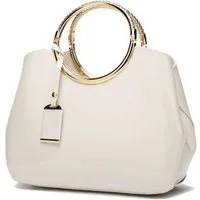 LuxusKollektion Henkeltasche Damen Handtasche PU-Lackleder Henkeltasche Abendtasche EINWEG