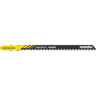 Metabo Stichsägeblätter precision wood 104 / 4,0 mm, HCS - 5 Stück - 623679000