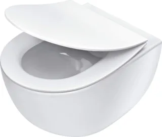 Neuesbad WC-Sitz + Zero neu Wand-WC NB1DECDED6ZPW1