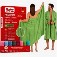 Betz Strandtuch Betz XXL Badetuch LINES Saunahandtuch Liegetuch 90x180 cm, 100% Baumwolle