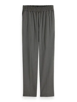 Scotch & Soda - Gestreifte Jogginghose - Maia grau - Gr. - L