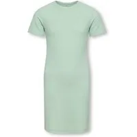 KIDS ONLY Jerseykleid KOGVELA S/S DRESS VD ZA JRS aus gerippter Ware mit kurzem Arm