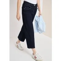 CECIL Weite Jeans Style Neele 7/8-Länge mit Gürtel-Detail