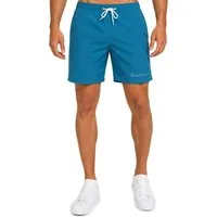 Reichstadt Badeshorts Herren Regular Fit Badehose Mid Waist 25RS073 Brandname-Stitching als dezentes Design-Highlight