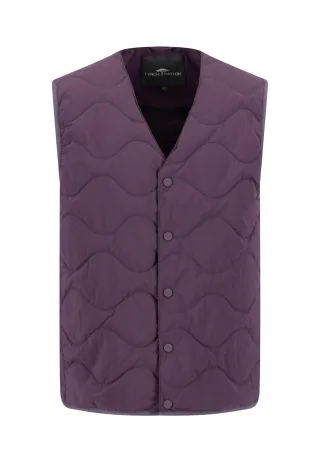 FYNCH-HATTON - Onion Quilt Vest aubergine - Gr. - XXL