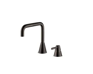 JEE-O cone Zweiloch-Waschtischarmatur niedrig, gun metal, 900-1766 900-1766