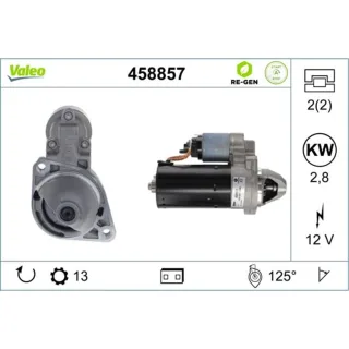 Valeo Anlasser 2,5 kW Mercedes 458857