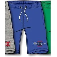Champion Bermudas Freizeithose (Baumwolle) mit Graphic Print kurz royalblau Jungen