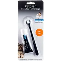 Petosan Tierzahnbürste Zahnpflege-Set für kleine Hunde