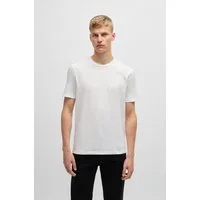 BOSS ORANGE T-Shirt Tales mit BOSS Stickerei auf der Brust