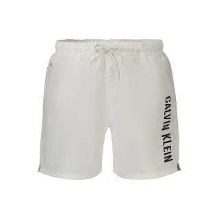 Calvin Klein Weiße Polyester Herren Shorts