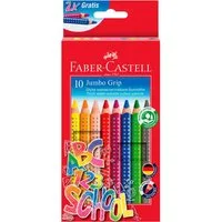 Faber-Castell Buntstift Buntstift Jumbo Grip Promotionetui 10er