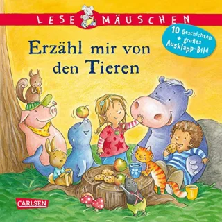 Erzähl mir von den Tieren: Mein erstes Buch zum Vorlesen und Entdecken mit großem Ausklappbild (Lesemäuschen)