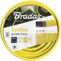 Bradas Gartenschlauch Gartenschlauch / Wasserschlauch 1/2" 50m – für Gärten und Grünflächen, Temperaturbeständig